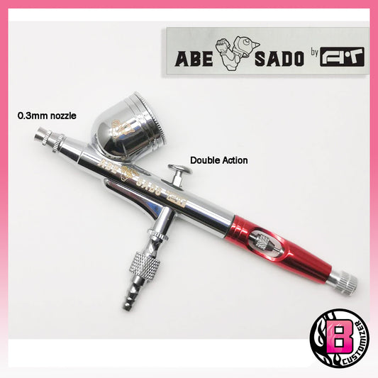 AT-213 Abe Sado 0.3mm Airbrush (Double Action, gravity feed)