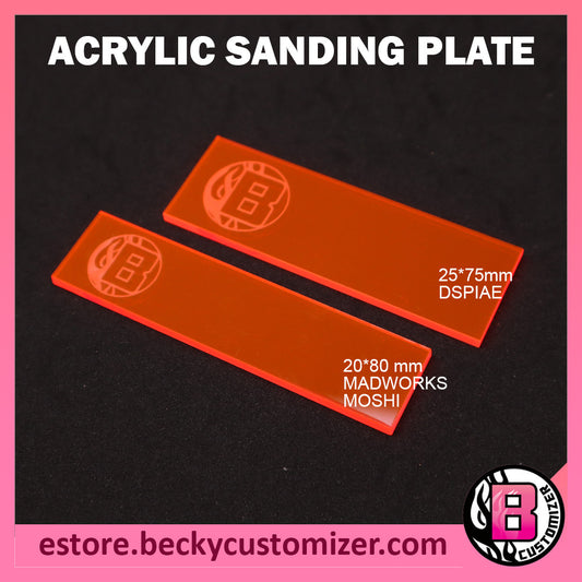 Becky Customizer Acrylic Sanding Plate (3pcs)