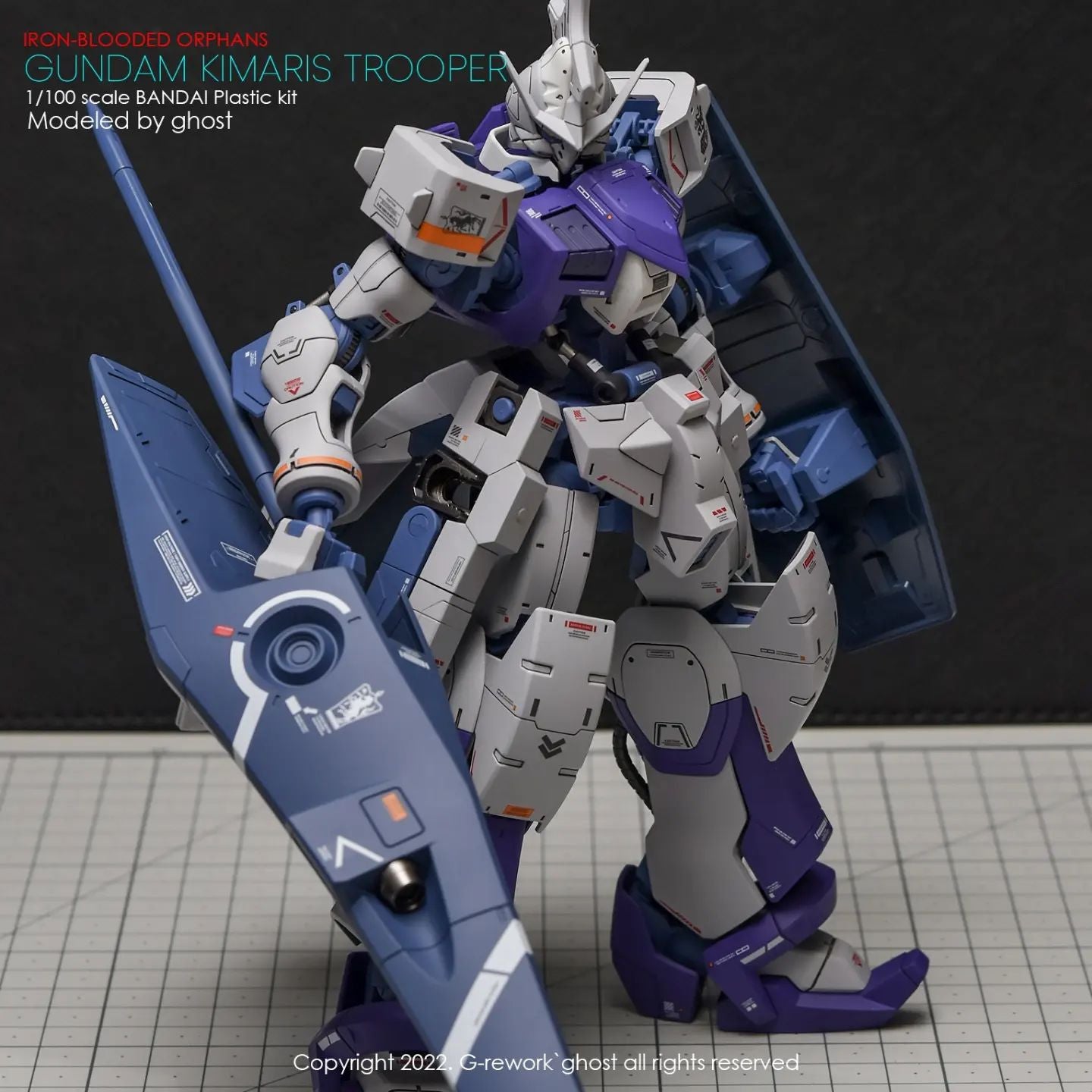 G-Rework RE-100 Gundam Kimaris Trooper (water decal)