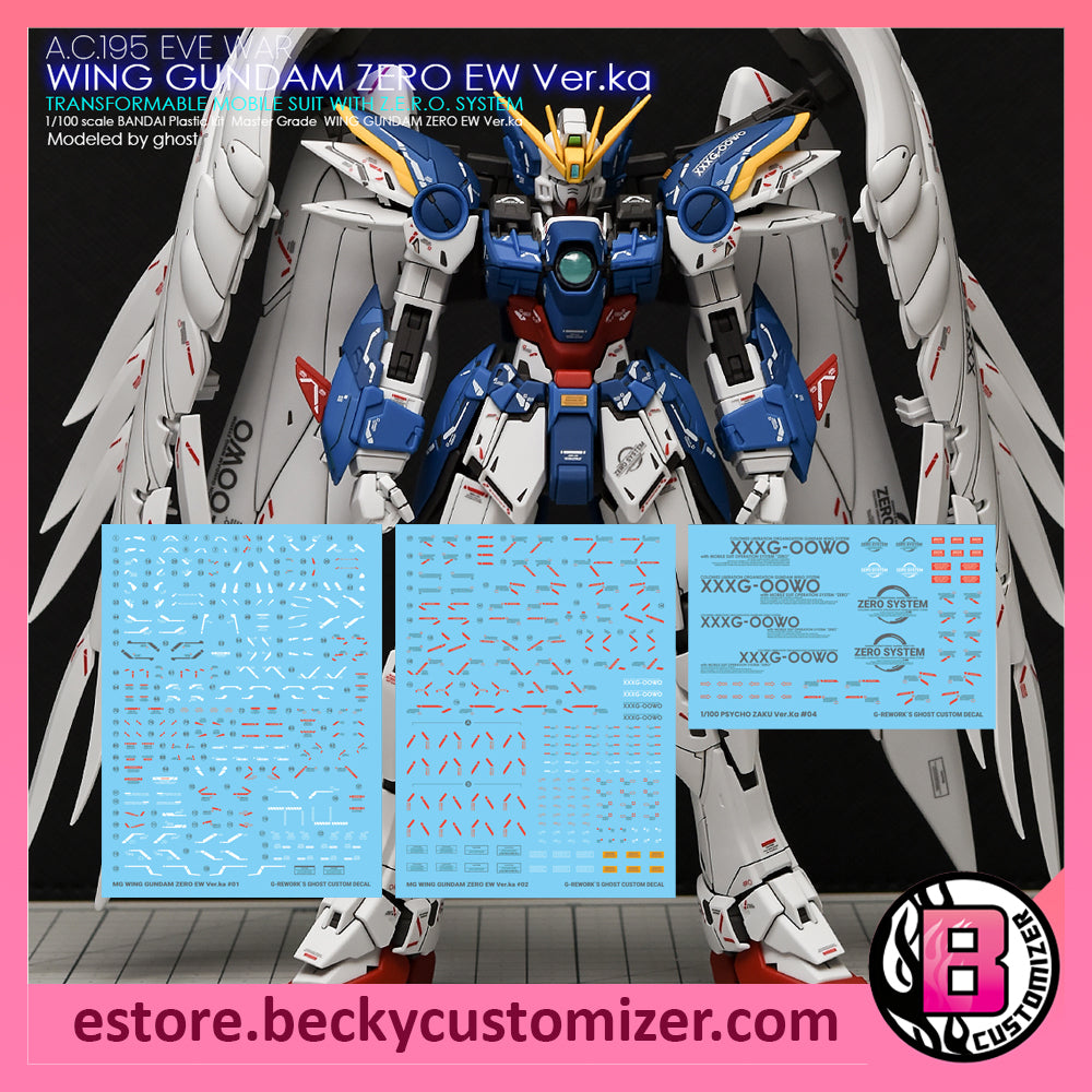 G-Rework [Mg] Wing Gundam Zero Ew Ver. Ka (Renewal May 2022) – Becky  Customizer Store