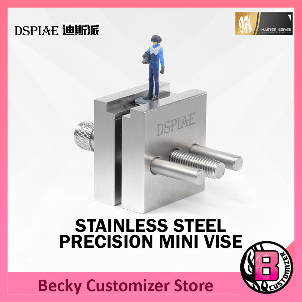DSPIAE AT-MV Stainless Steel Precision Mini Vise – Becky Customizer Store