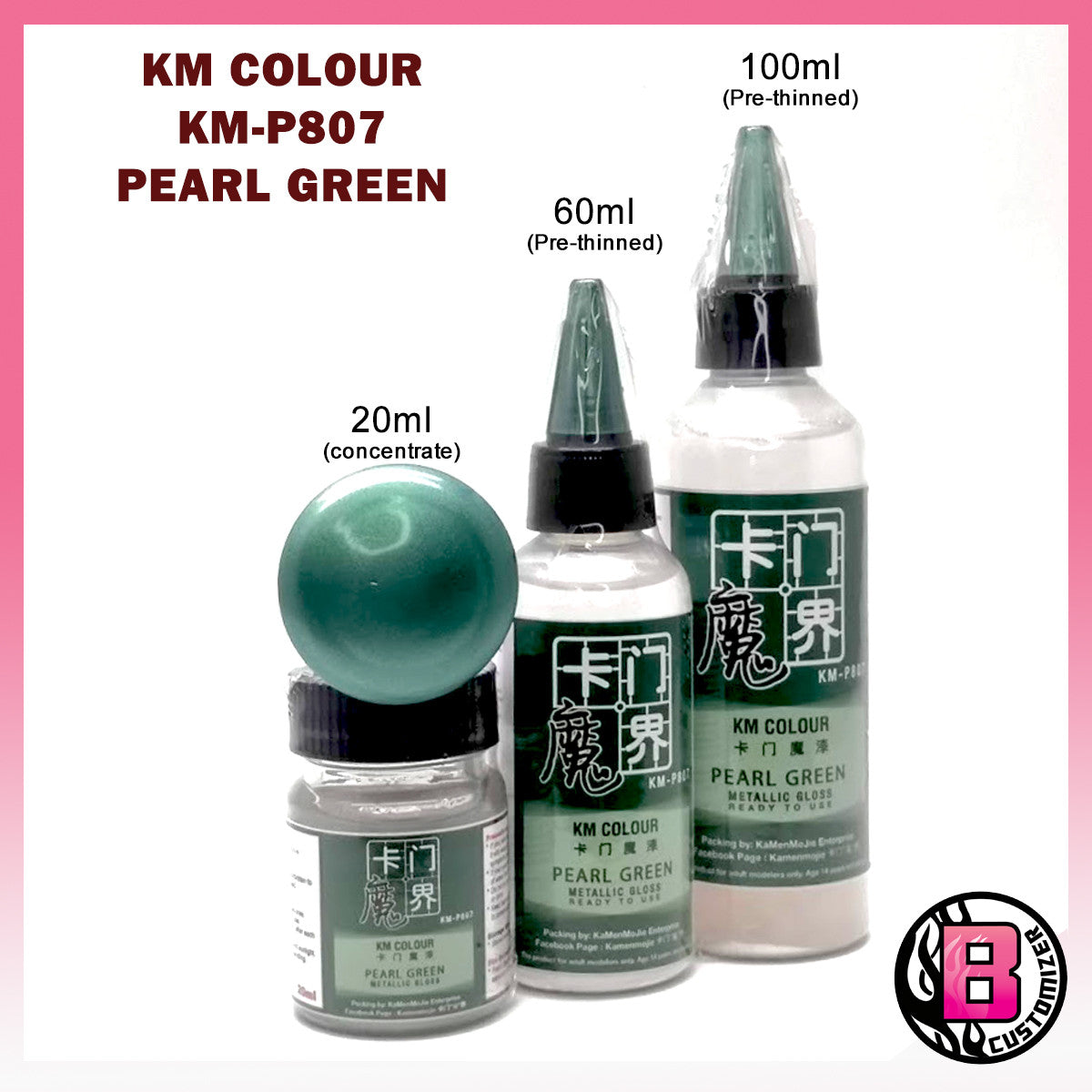 KM Colour Pearl Green (KM-P807)