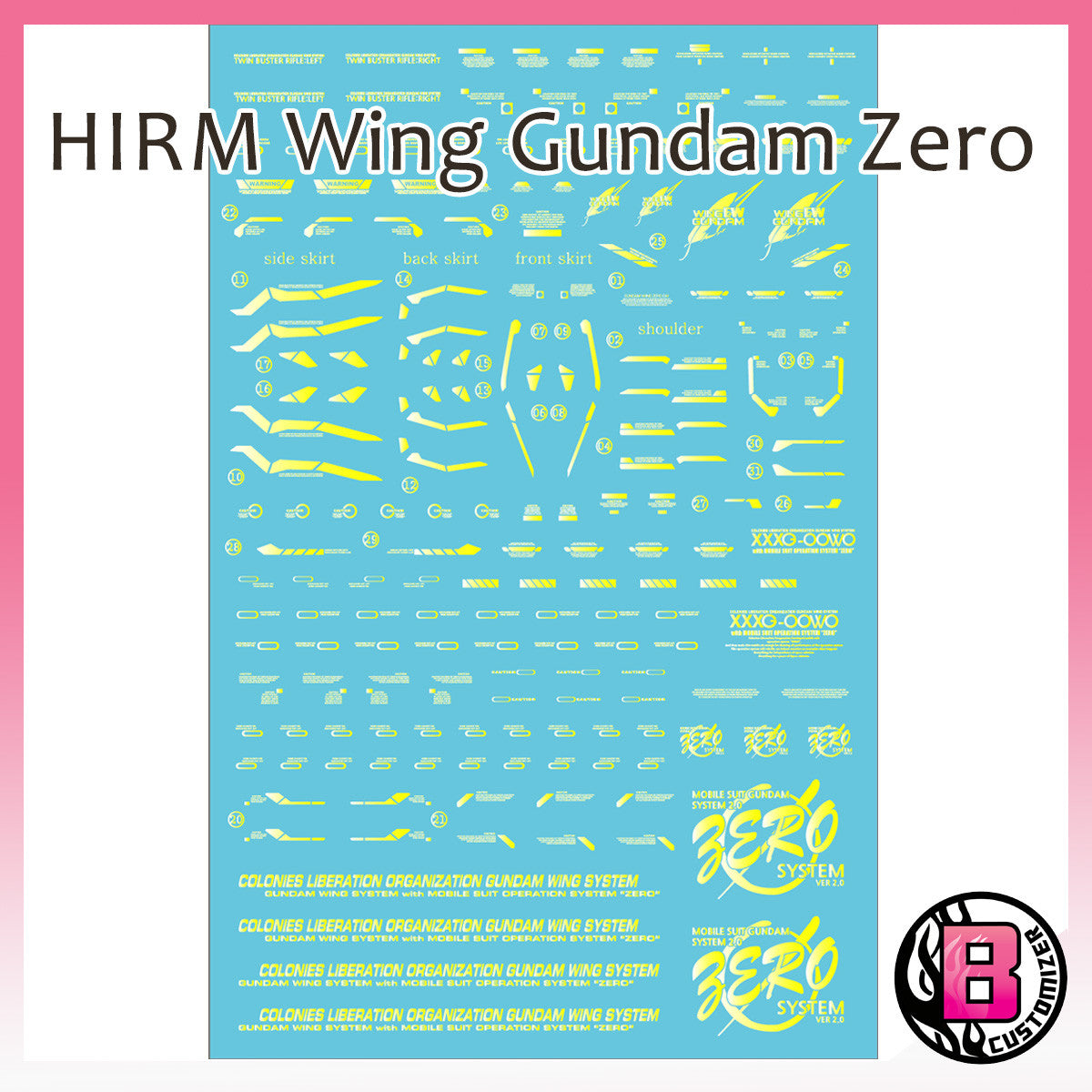 Modeller Workshop Hologram HiRM Wing Zero EW