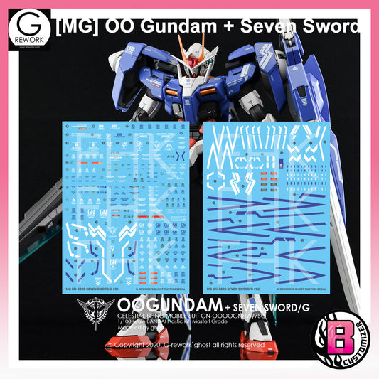 G-Rework [MG] OO Gundam + Seven Sword