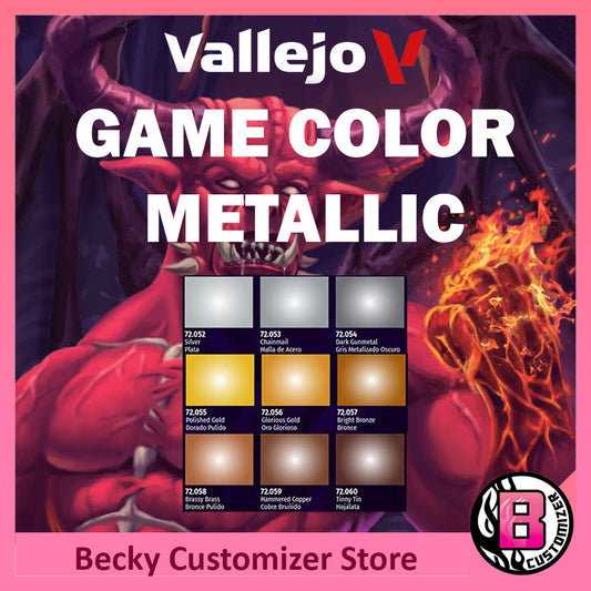 Vallejo Game Color Metallic