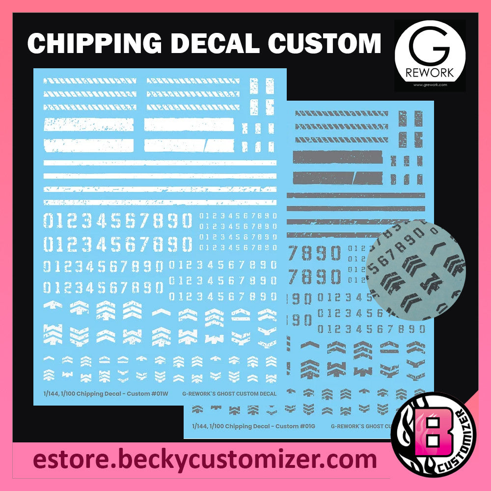 G-Rework Chipping Decal custom (water decal)