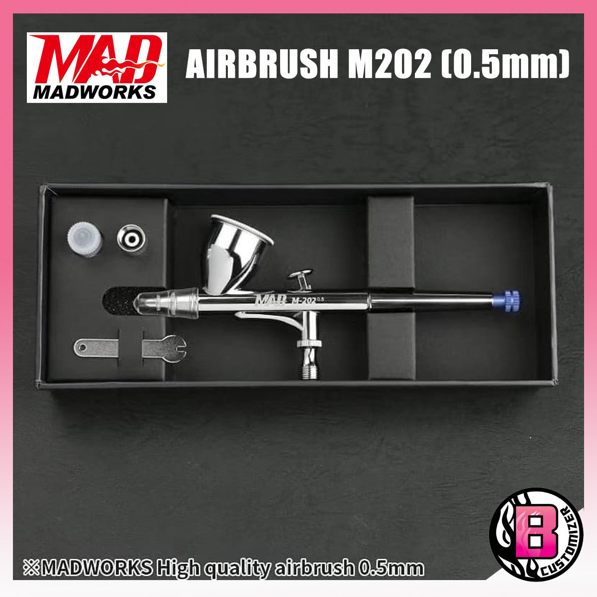 Madworks High Quality Airbrush M202 (0.5mm nozzle)
