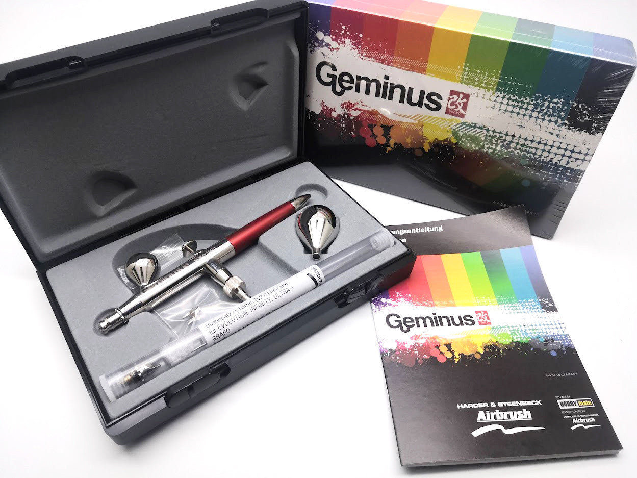 Harder & Steenbeck Geminus Ver. Ed (Two in One 0.15mm & 0.4mm nozzle)