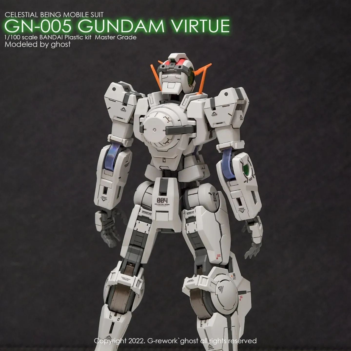 G-Rework [MG] Virtue Gundam (custom design decal)