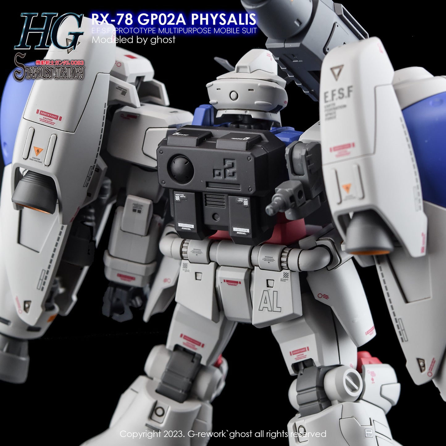 G-Rework [HG] RX-78 GP02A PHYSALIS (water slide decal)