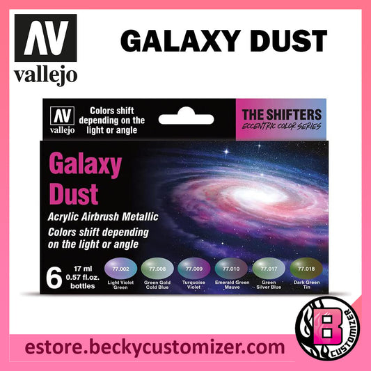 Vallejo 77.092 Galaxy Dust (color -changing airbrush color set)