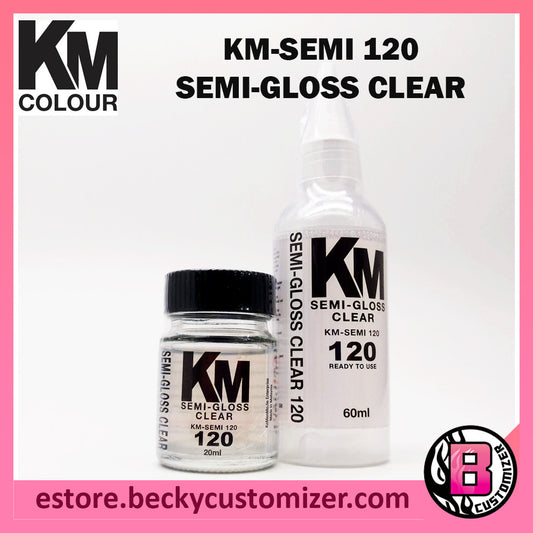 KM Colour Semi Gloss coat (KM-SEMI 120)