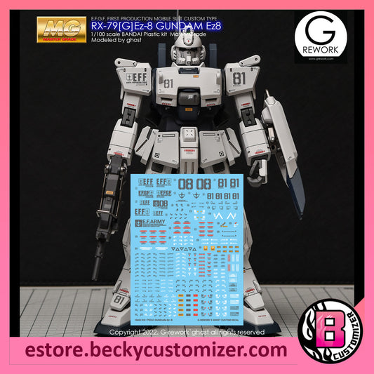 G-Rework [MG] RX-79[G] EZ8 (Water Decal)