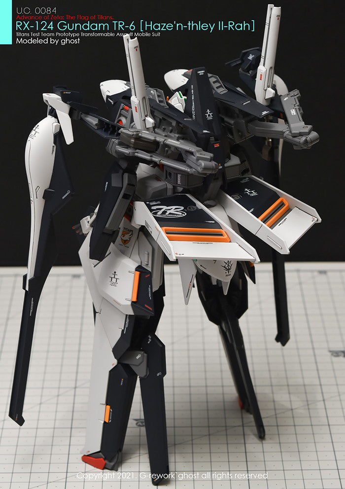 G-Rework [HG] A.O.Z RX-124 Gundam TR-6 (Haze'n-thley II-Rah