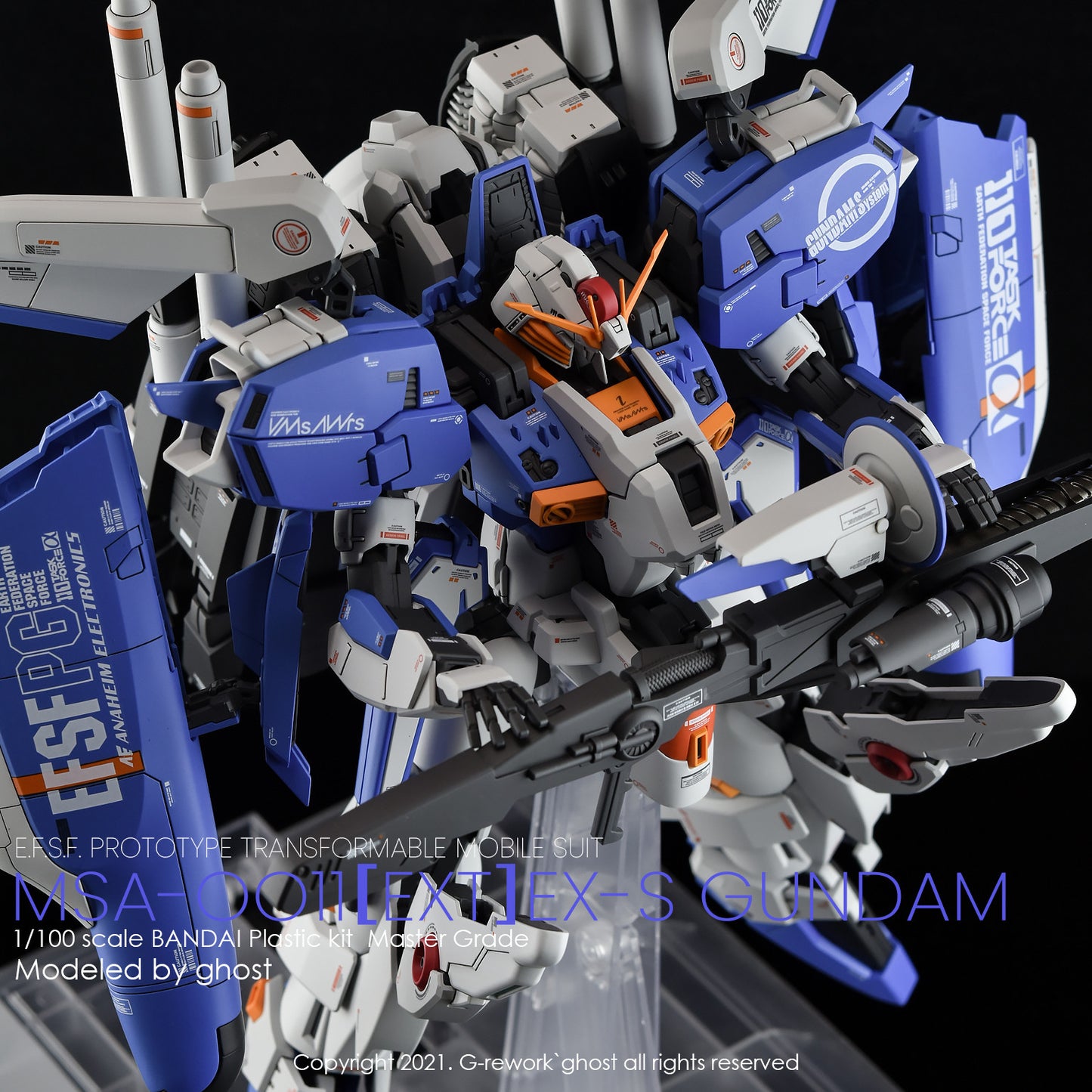 G-Rework MG EX-S ver1.5 (water decal)
