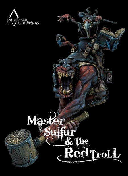 JourneyMan Miniature Master Sulfur and the Red Troll (Bust)