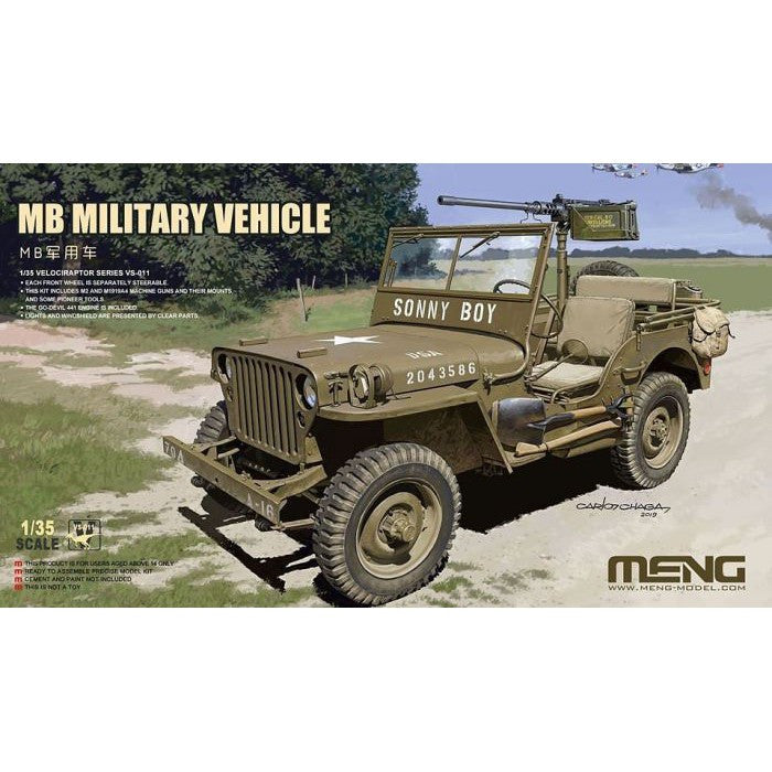 Meng Models 1/35 MB Military Vehicle
