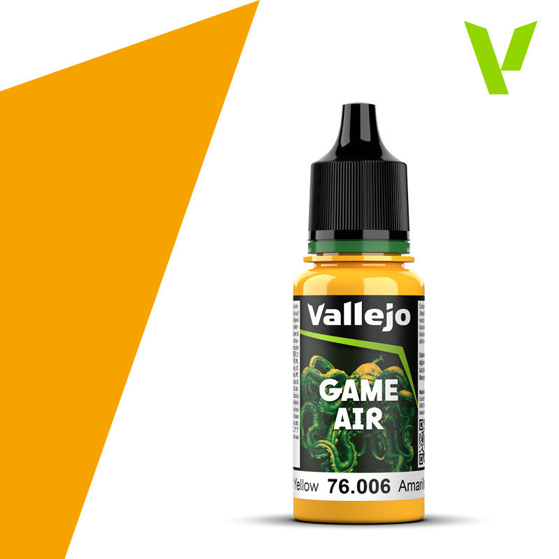 Vallejo Game Air series 02: Yellow & Red (18ml)
