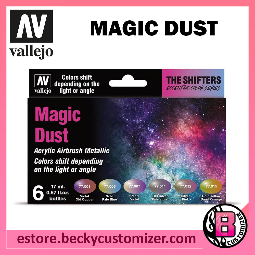 Vallejo 77.090 Magic Dust (color-changing  airbrush color set)